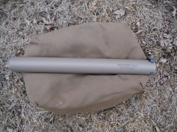 Griffin Armament MGL-110 FDE suppressor